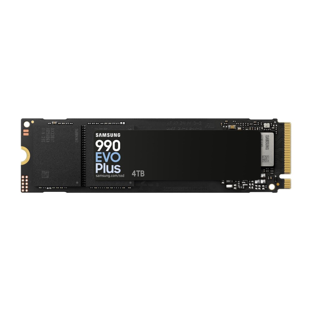 SSD|SAMSUNG|990 EVO Plus|4TB|M.2|PCIe Gen5|NVMe|TLC|Write speed 6300 MBytes/sec|Read speed 7250 MBytes/sec|2.38mm|TBW 2400 TB|MZ-V9S4T0BW