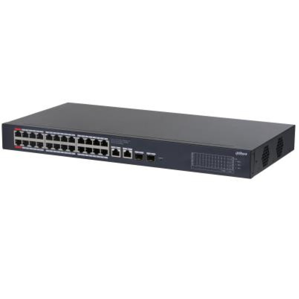 Switch|DAHUA|CS4228-24GT-240|Desktop/pedestal|Rack|2xSFP|26xRJ45|240 Watts|CS4228-24GT-240