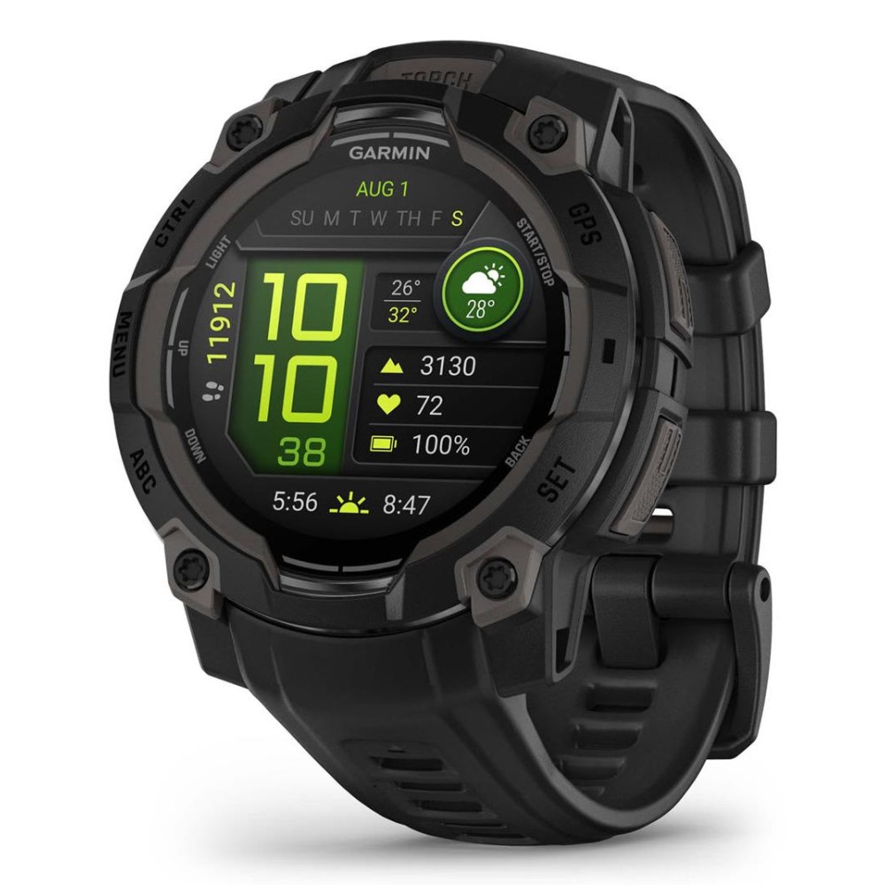 SMARTWATCH INSTINCT 3 AMOLED/BLACK/BLK 010-02936-00 GARMIN
