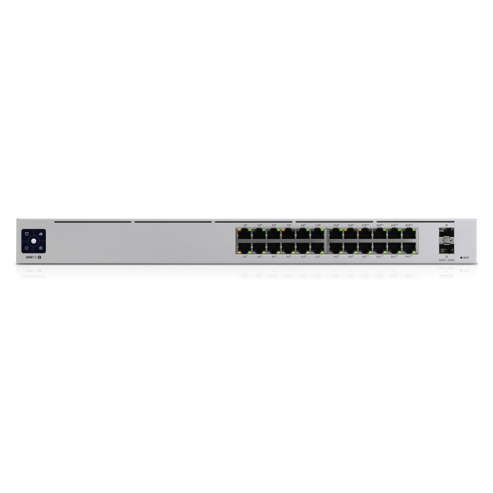 Switch|UBIQUITI|USW-Pro-24-PoE|Type L3|Desktop/pedestal|Rack|24x10Base-T / 100Base-TX / 1000Base-T|2xSFP+|PoE ports 24|PoE+ ports 16|400 Watts|USW-PRO-24-POE