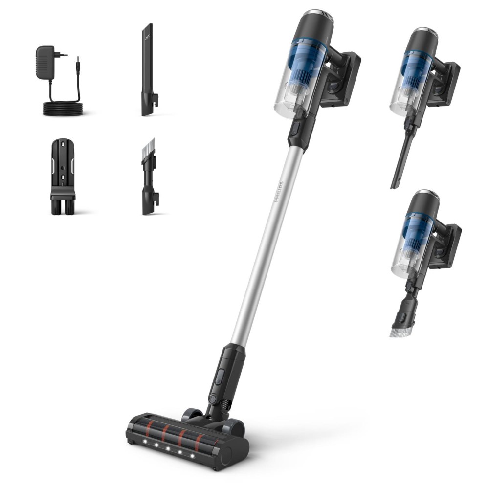 Vacuum Cleaner|PHILIPS|Upright/Bagless|Noise 80 dB|Black|Weight 1.2 kg|XC3032/01