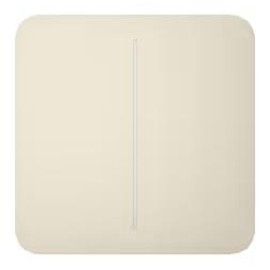 SMART SOLOBUTTON 2GANG/IVORY 46018 AJAX