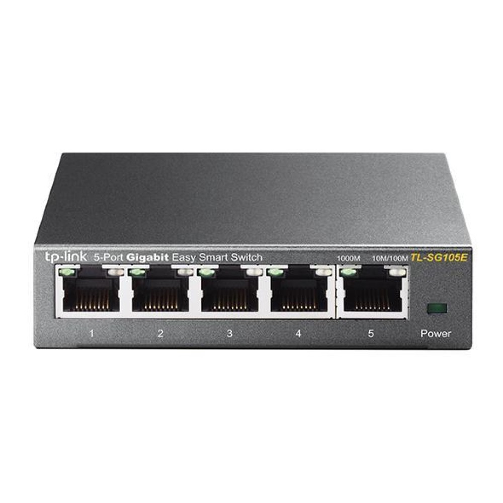 Switch|TP-LINK|5x10Base-T / 100Base-TX / 1000Base-T|TL-SG105E