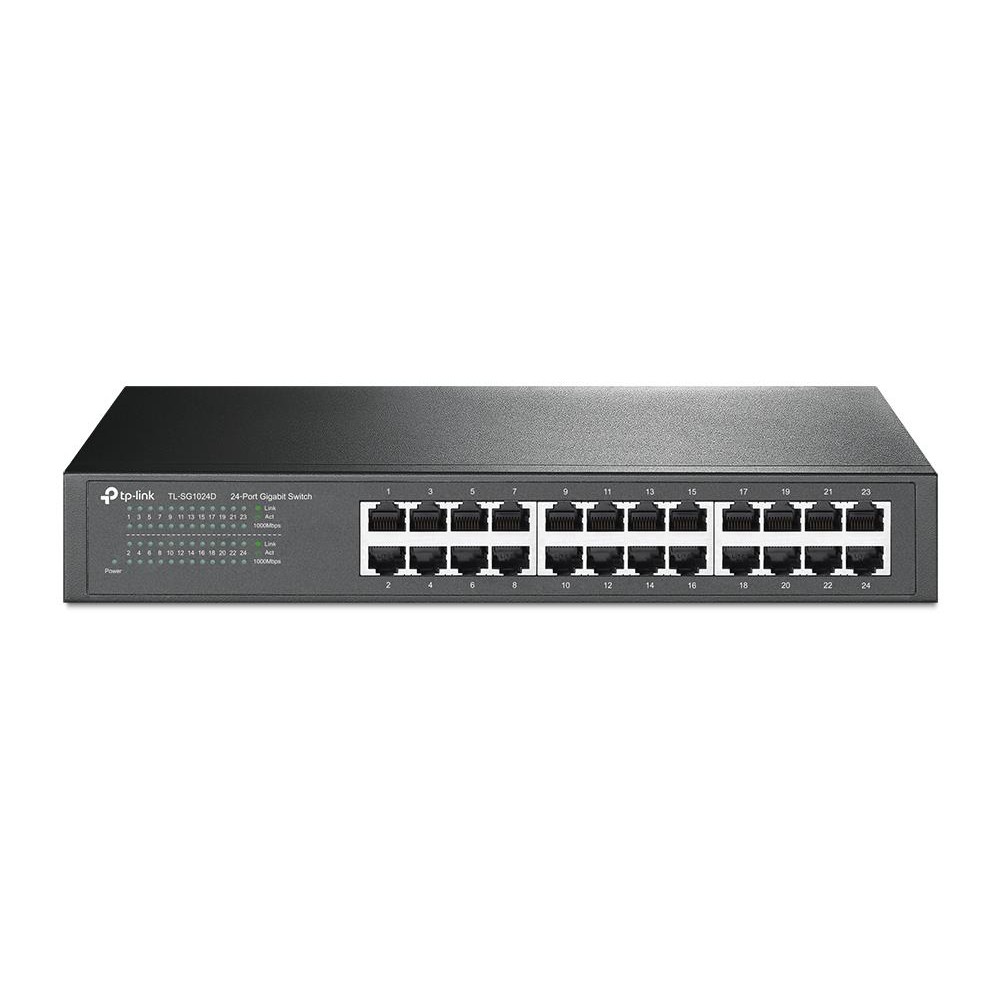 Switch|TP-LINK|24x10Base-T / 100Base-TX / 1000Base-T|TL-SG1024D