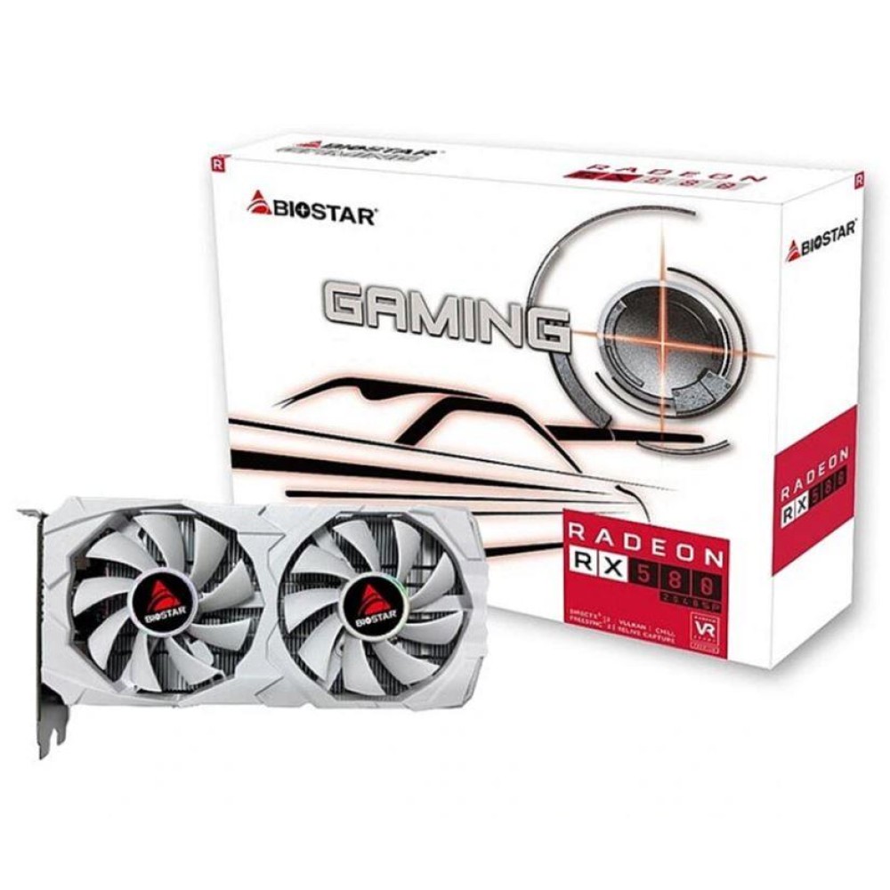 Graphics Card|BIOSTAR|AMD|Radeon RX 580|8 GB|GDDR5|256 bit|PCI Express x16 3.0|VA5825RQ82