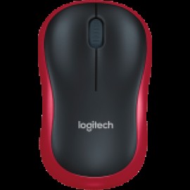 MOUSE USB OPTICAL CORDL. M185/RED 910-002240 LOGITECH