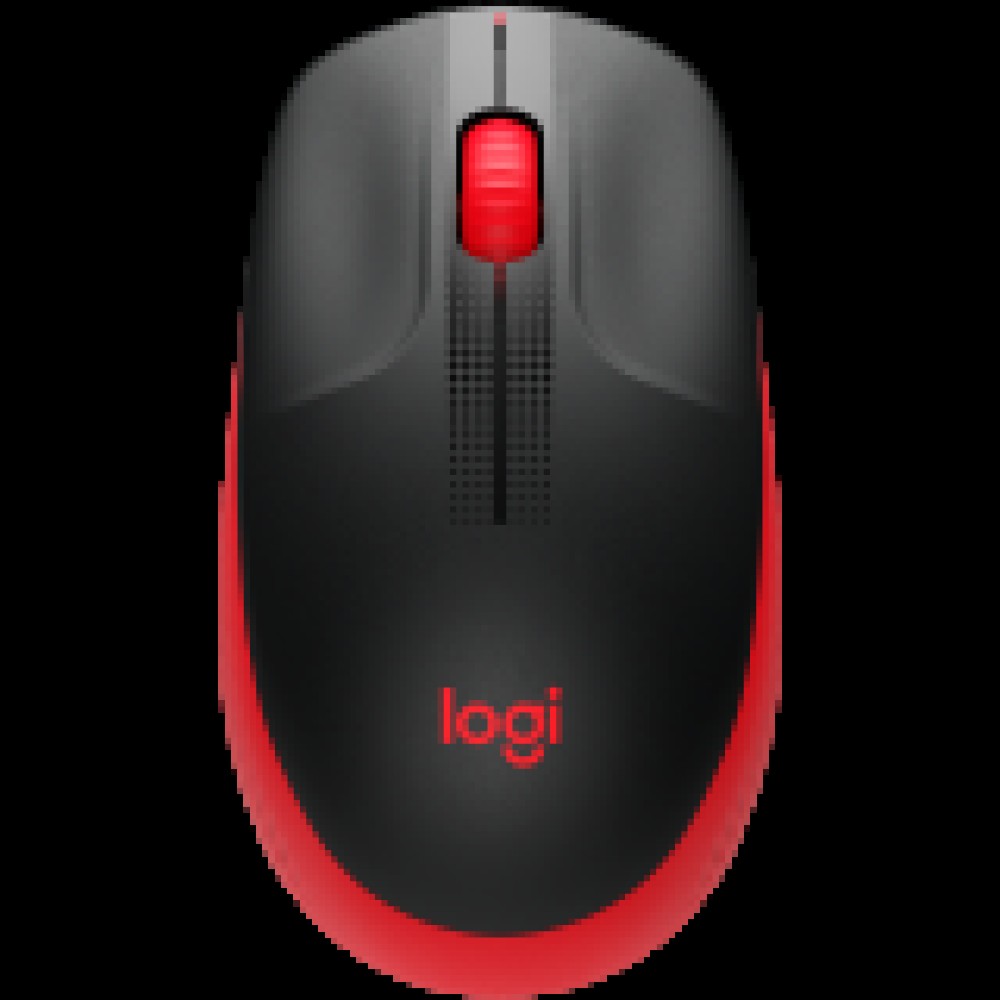MOUSE USB OPTICAL WRL M190/RED 910-005908 LOGITECH
