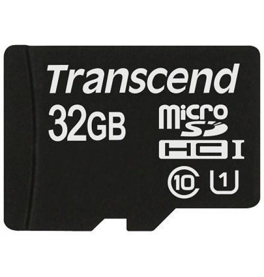 MEMORY MICRO SDHC 32GB UHS-I/CLASS10 TS32GUSDCU1 TRANSCEND