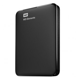 External HDD | WESTERN DIGITAL | Elements Portable | 2TB | USB 3.0 | Colour Black | WDBU6Y0020BBK-WESN