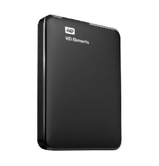 External HDD | WESTERN DIGITAL | Elements Portable | 1TB | USB 3.0 | Colour Black | WDBUZG0010BBK-WESN