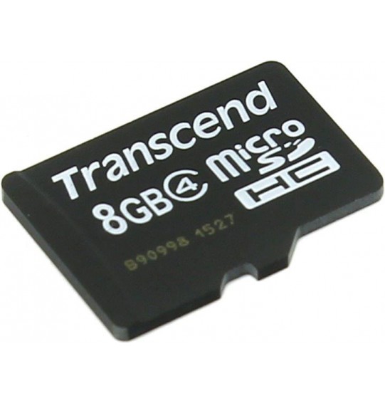 MEMORY MICRO SDHC 8GB/CLASS4 TS8GUSDC4 TRANSCEND