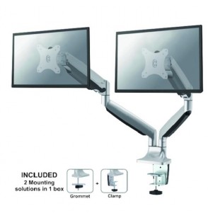 MONITOR ACC DESK MOUNT 10-32"/NM-D750DSILVER NEOMOUNTS