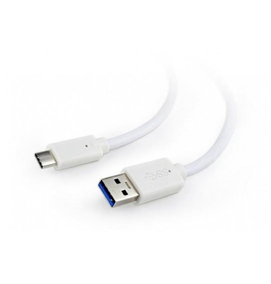 CABLE USB-C TO USB3 0.1M WHITE/CCP-USB3-AMCM-W-0.1M GEMBIRD