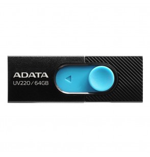 MEMORY DRIVE FLASH USB2 64GB/BLUE AUV220-64G-RBKBL ADATA