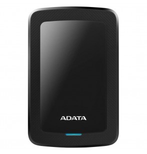 External HDD | ADATA | HV300 | 1TB | USB 3.1 | Colour Black | AHV300-1TU31-CBK