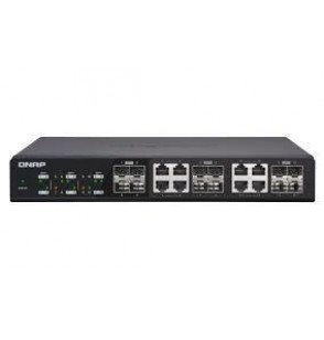 Switch | QNAP | QSW-1208-8C | Desktop/pedestal | Rack | 8x10/100/1000BASE-T/SFP combo | 4xSFP+ | QSW-1208-8C