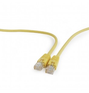 PATCH CABLE CAT5E UTP 1.5M/YELLOW PP12-1.5M/Y GEMBIRD