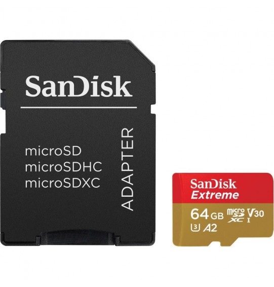 MEMORY MICRO SDXC 64GB UHS-3/W/A SDSQXA2-064G-GN6AA SANDISK