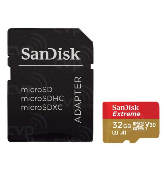 MEMORY MICRO SDHC 32GB UHS-I/W/A SDSQXAF-032G-GN6AA SANDISK