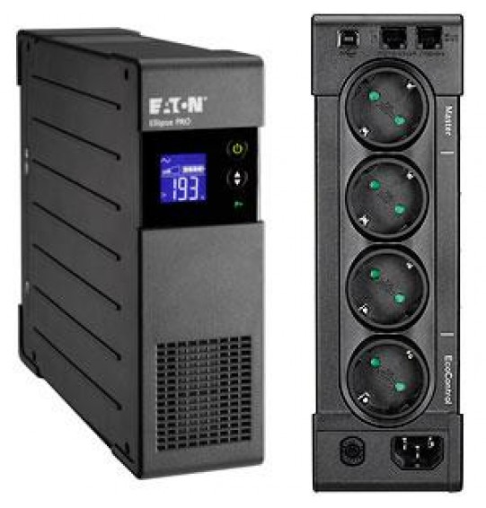 UPS | EATON | 400 Watts | 650 VA | LineInteractive | Desktop/pedestal | Rack | ELP650DIN