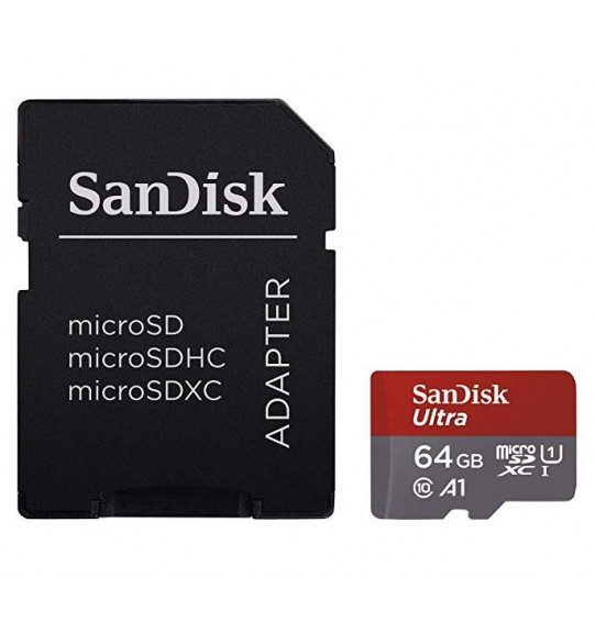 MEMORY MICRO SDXC 64GB UHS-I/W/A SDSQUAR-064G-GN6MA SANDISK