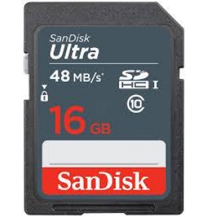 MEMORY SDHC 16GB UHS-I/SDSDUNB-016G-GN3IN SANDISK