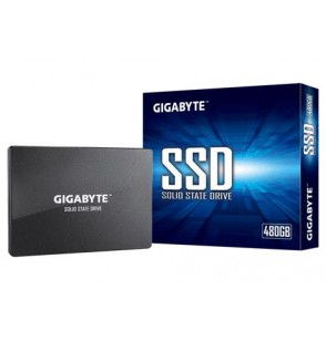 SSD | GIGABYTE | 480GB | SATA 3.0 | Write speed 480 MBytes/sec | Read speed 550 MBytes/sec | 2,5" | TBW 200 TB | MTBF 2000000 hours | GP-GSTFS31480GNTD