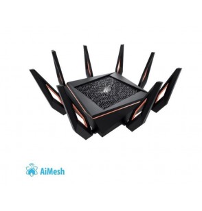 Wireless Router | ASUS | Wireless Router | 11000 Mbps | IEEE 802.11ac | IEEE 802.11ax | USB 3.1 | 1 WAN | 4x10/100/1000M | Number of antennas 8 | GT-AX11000