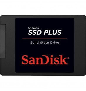 SSD | SANDISK BY WESTERN DIGITAL | SSD PLUS | 240GB | SATA 3.0 | Write speed 440 MBytes/sec | Read speed 530 MBytes/sec | 2,5" | SDSSDA-240G-G26