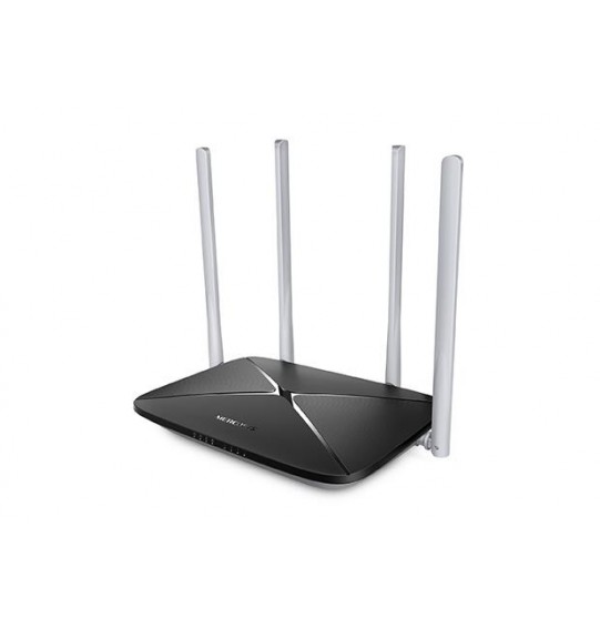 Wireless Router | MERCUSYS | Wireless Router | 1167 Mbps | IEEE 802.3 | IEEE 802.3u | IEEE 802.11b | IEEE 802.11g | IEEE 802.11n | IEEE 802.11ac | 4x10/100M | LAN \ WAN ports 1 | Number of antennas 4 | AC12