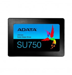 SSD | ADATA | SU750 | 1TB | SATA 3.0 | TLC | Write speed 520 MBytes/sec | Read speed 550 MBytes/sec | 2,5" | TBW 800 TB | MTBF 2000000 hours | ASU750SS-1TT-C