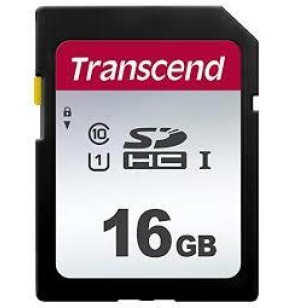 MEMORY SDHC 16GB UHS-I/C10 TS16GSDC300S TRANSCEND