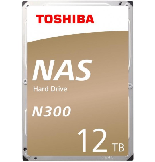HDD | TOSHIBA | N300 | 12TB | SATA 3.0 | 256 MB | 7200 rpm | 3,5" | HDWG21CUZSVA
