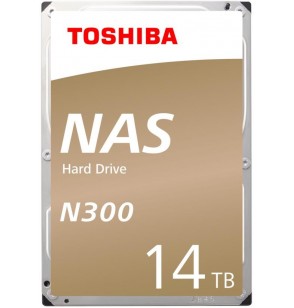 HDD | TOSHIBA | N300 | 14TB | SATA 3.0 | 256 MB | 7200 rpm | 3,5" | HDWG21EUZSVA