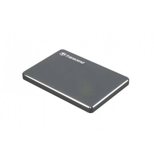 External HDD | TRANSCEND | StoreJet | 1TB | USB 3.1 | Colour Iron Grey | TS1TSJ25C3N