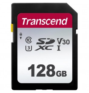 MEMORY SDXC 128GB UHS-I/TS128GSDC300S TRANSCEND