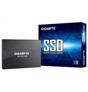 SSD | GIGABYTE | 1TB | SATA 3.0 | Write speed 500 MBytes/sec | Read speed 550 MBytes/sec | 2,5" | TBW 600 TB | MTBF 2000000 hours | GP-GSTFS31100TNTD