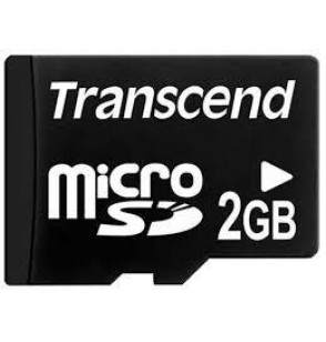 MEMORY MICRO SD 2GB/TS2GUSDC TRANSCEND