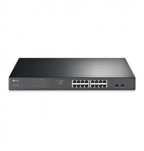 Switch | TP-LINK | TL-SG1218MPE | Desktop/pedestal | Rack | 16x10Base-T / 100Base-TX / 1000Base-T | PoE+ ports 16 | 192 Watts | TL-SG1218MPE