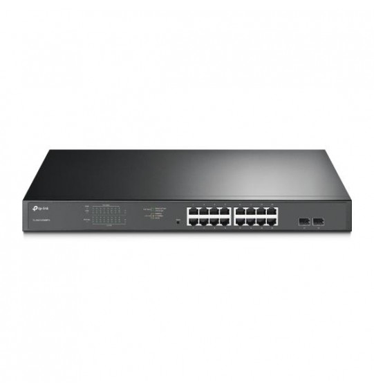 Switch | TP-LINK | TL-SG1218MPE | Desktop/pedestal | Rack | 16x10Base-T / 100Base-TX / 1000Base-T | PoE+ ports 16 | 192 Watts | TL-SG1218MPE