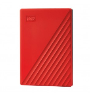 External HDD | WESTERN DIGITAL | My Passport | 2TB | USB 2.0 | USB 3.0 | USB 3.2 | Colour Red | WDBYVG0020BRD-WESN