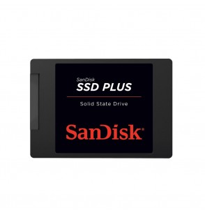 SSD | SANDISK BY WESTERN DIGITAL | SSD PLUS | 2TB | SATA 3.0 | Write speed 450 MBytes/sec | Read speed 545 MBytes/sec | 2,5" | SDSSDA-2T00-G26