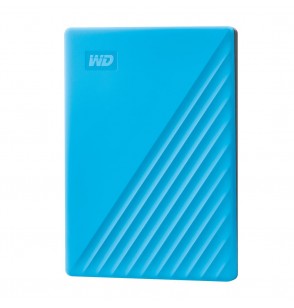 External HDD | WESTERN DIGITAL | My Passport | 2TB | USB 2.0 | USB 3.0 | USB 3.2 | Colour Blue | WDBYVG0020BBL-WESN