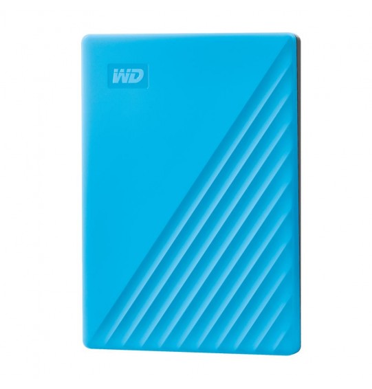 External HDD | WESTERN DIGITAL | My Passport | 2TB | USB 2.0 | USB 3.0 | USB 3.2 | Colour Blue | WDBYVG0020BBL-WESN