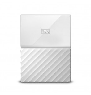 External HDD | WESTERN DIGITAL | My Passport | 1TB | USB 3.0 | Colour White | WDBYNN0010BWT-EEEX