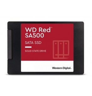 SSD | WESTERN DIGITAL | Red SA500 | 500GB | SATA 3.0 | Write speed 530 MBytes/sec | Read speed 560 MBytes/sec | 2,5" | TBW 350 TB | MTBF 2000000 hours | WDS500G1R0A