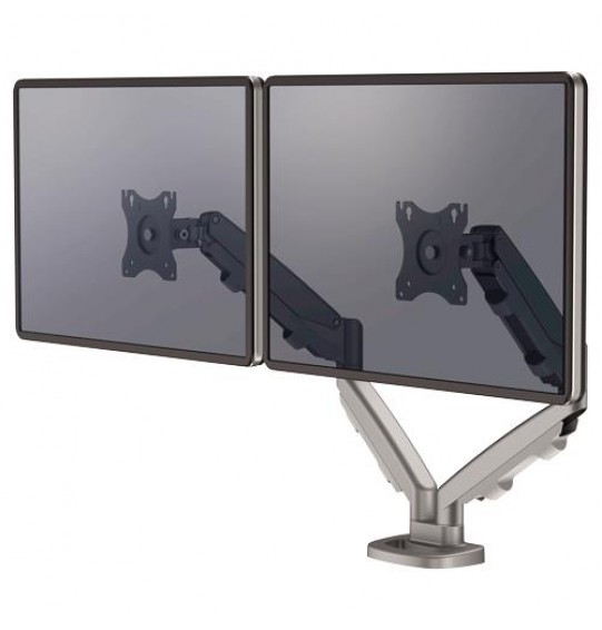 MONITOR ACC ARM DUAL EPPA/SILVER 9683301 FELLOWES