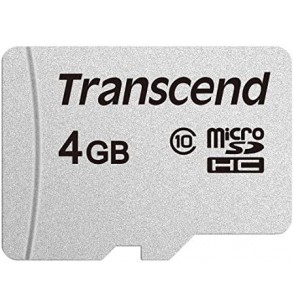 MEMORY MICRO SDHC 4GB/CLASS10 TS4GUSD300S TRANSCEND
