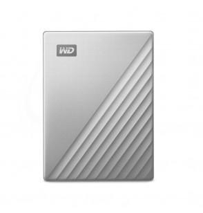 External HDD | WESTERN DIGITAL | My Passport Ultra | 4TB | USB 3.0 | Colour Silver | WDBFTM0040BSL-WESN