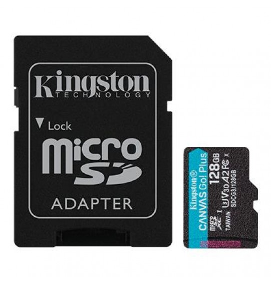 MEMORY MICRO SDXC 128GB UHS-I/W/ADAPTER SDCG3/128GB KINGSTON